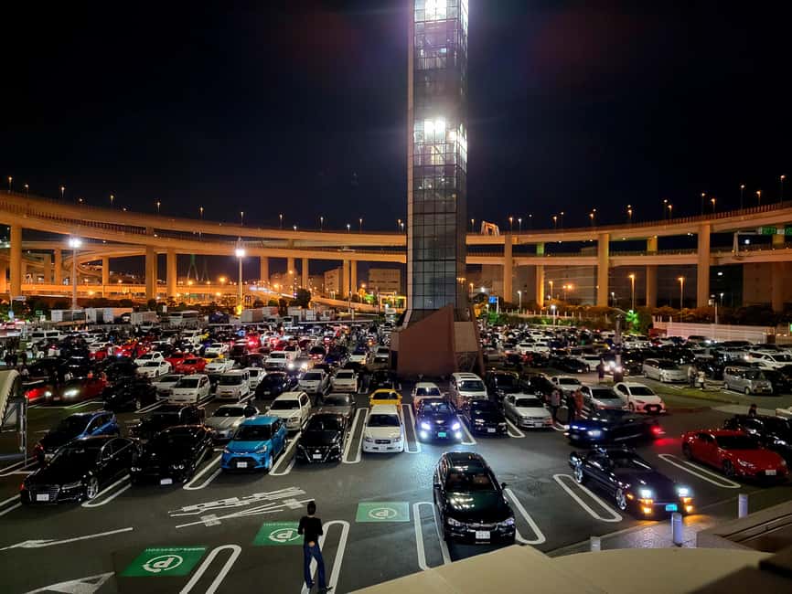 Tokyo: Go Daikoku PA Fast & Furious 3 Sports Car Meetup - The Ride From Akihabara to Daikoku