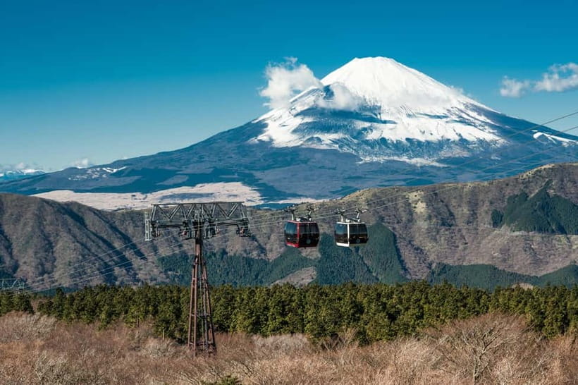 Tokyo: Hakone Fuji Day Tour w/ Cruise, Cable Car, Volcano - Owakudani’s sulfur vents and seven-year eggs