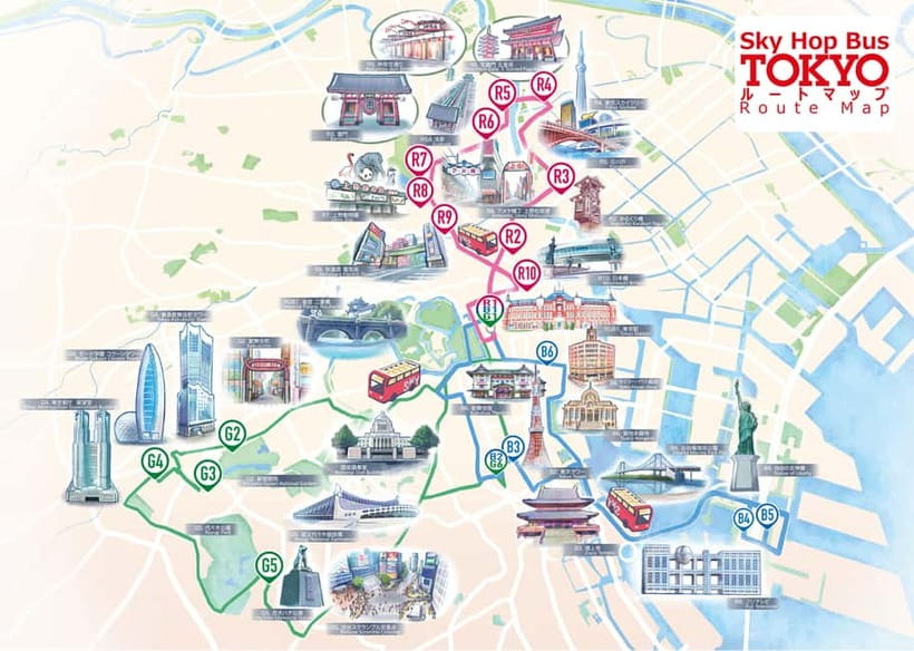 Tokyo: Hop-On Hop-Off Sightseeing Bus Ticket - Boarding with a QR code
