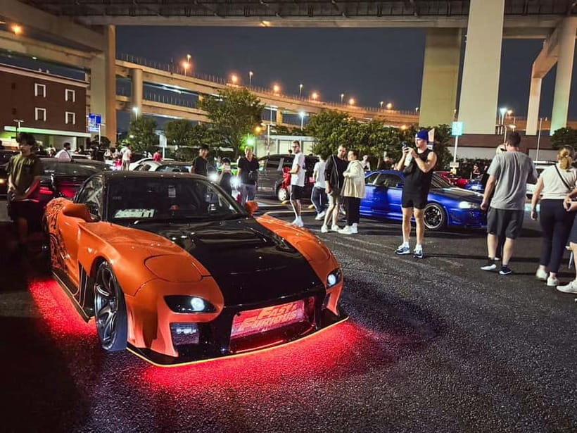 Tokyo: Legendary JDM CAR Daikoku Underground Meetup - What the guides add to the evening