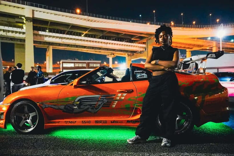Tokyo: Legendary JDM CAR Daikoku Underground Meetup - A-PIT Shinonome gives you the car-shop side of Japan