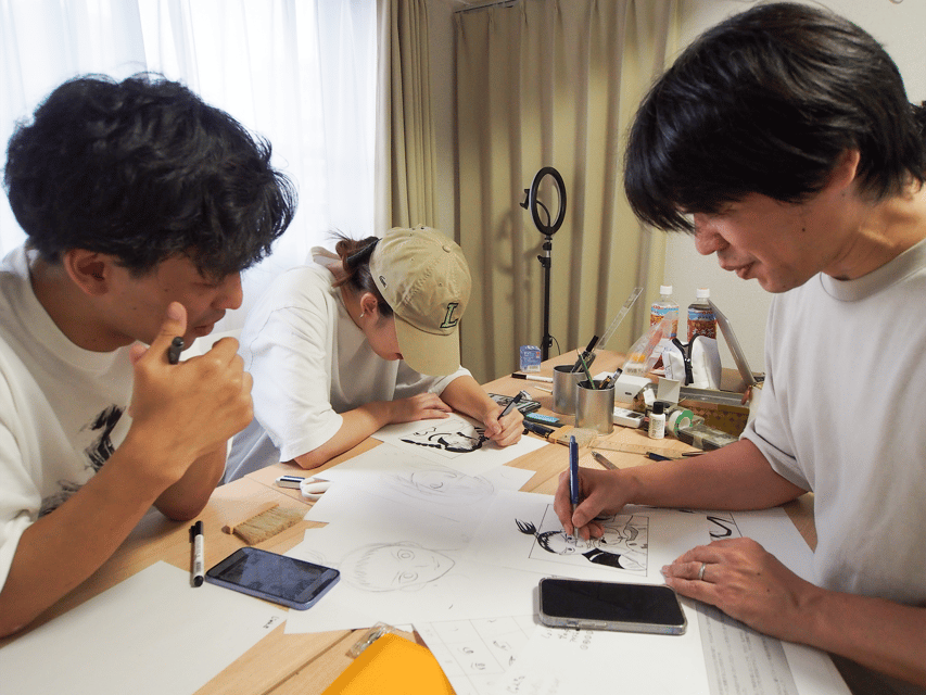 Tokyo: Manga Drawing Workshop Guided by Pro Manga Artist - Starting with an idea, sample, or favorite character