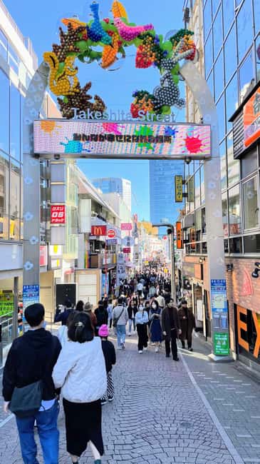 Tokyo: Meiji Jingu, Harajuku, Shibuya, and Shijuku Tour - Takeshita Street and Harajuku’s youthful side