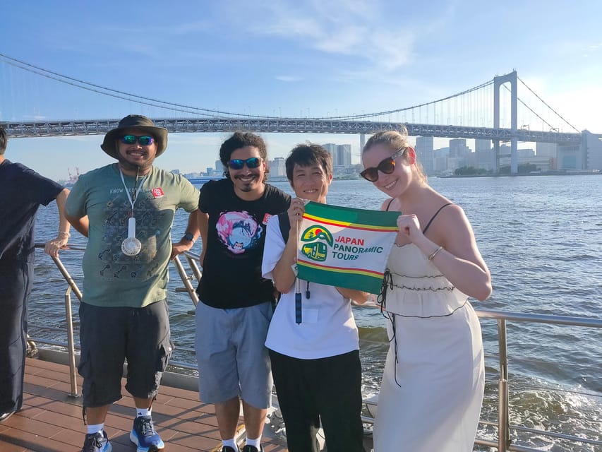 Tokyo: Meiji Shrine, Asakusa, Skytree Bus Tour and Cruise - The Imperial Palace offers a short historical pause