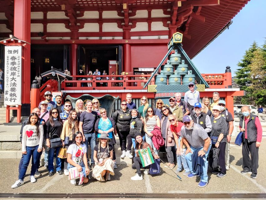 Tokyo: Morning Sightseeing Bus Tour - Asakusa and the Kaminarimon Lantern