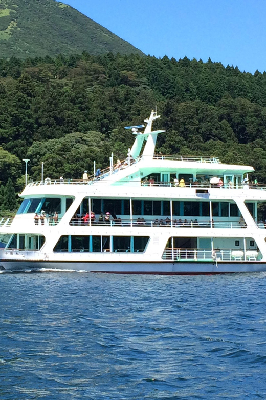 Tokyo Mt Fuji 5th St & Hakone Cruise Bus Tour w/Bullet Train - Buffet lunch with a view