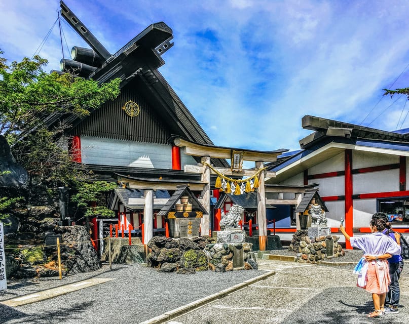 Tokyo Mt Fuji 5th St & Hakone Cruise Bus Tour w/Bullet Train - Hakone ropeway and the volcanic views