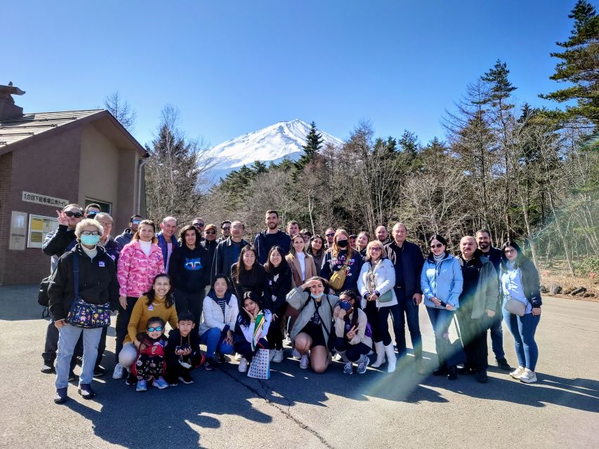 Tokyo: Mt. Fuji 5th Station & Hakone Cruise 1-Day Bus Tour - Hakone Ropeway and volcanic scenery
