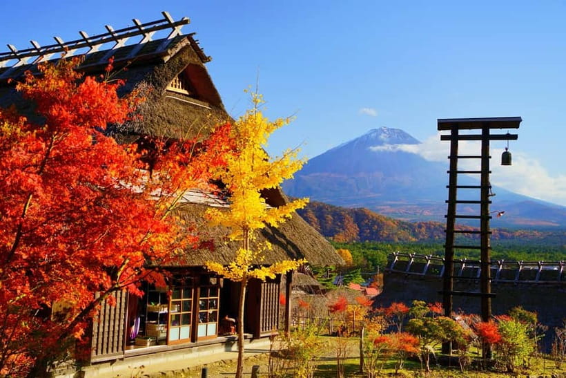 Tokyo: Mt. Fuji, Arakurayama Sengen Park, Oshino Hakkai Tour - Starting in Shinjuku and riding toward Fuji