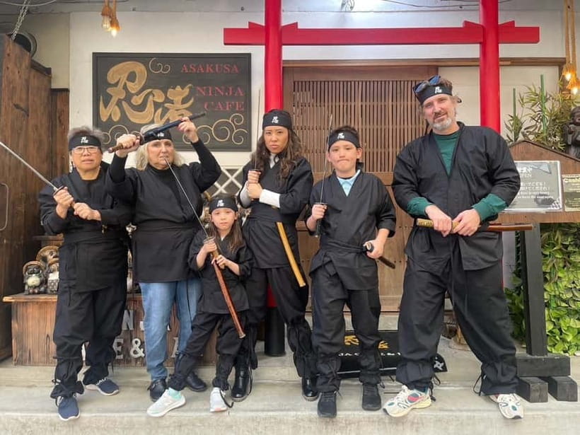 Tokyo: Ninja Experience Cafe Asakusa - Key points to know before booking