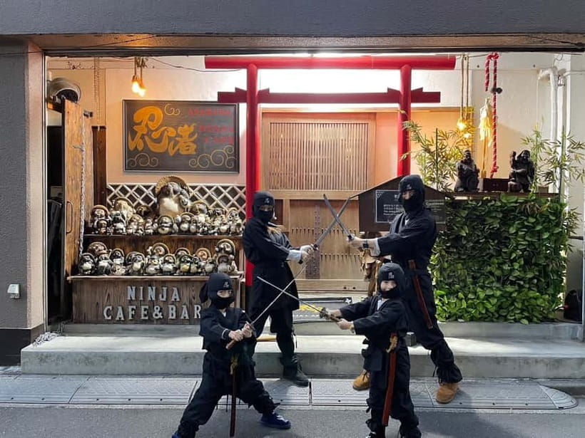 Tokyo: Ninja Experience Cafe Asakusa - Putting on the ninja uniform in Asakusa
