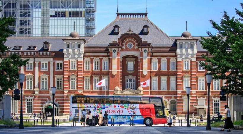 Tokyo: Open Top Panoramic Sightseeing Bus with Audio Guide - Key points to know before booking