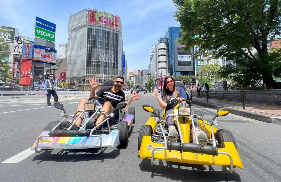 Tokyo: Premium Go-Kart Tour with Tower & Shibuya Crossing - From Roppongi streets to Tokyo Tower