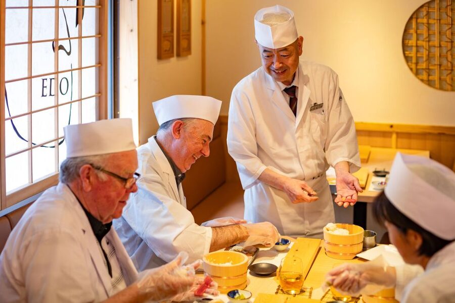 Tokyo Professional Sushi Chef Experience - The tasting is part of the lesson