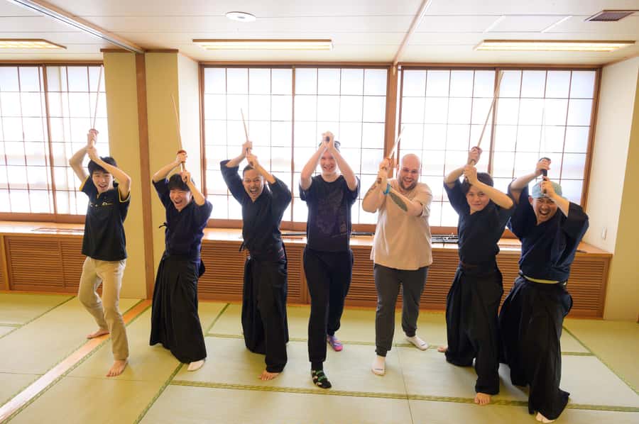 Tokyo: Samurai Adventure! Authentic Sword Experience - Learning samurai movement instead of just watching a show