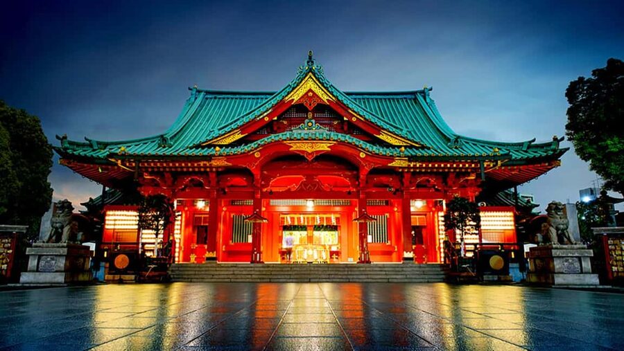 Tokyo: Samurai Entertainment Night Show in Kanda Shrine - The Masakado story on a compact stage