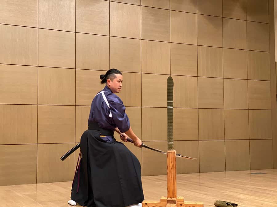 Tokyo: Samurai Experience with a real sword - How the two hours are likely to feel
