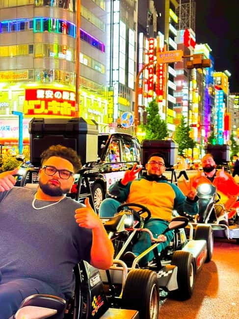 Tokyo: Shibuya and Shinjuku Streets Guided Go-Karting Tour - Starting near Shinjuku Central Park