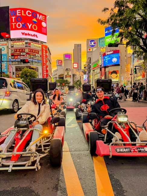 Tokyo: Shibuya and Shinjuku Streets Guided Go-Karting Tour - Yoyogi Park and the approach to Harajuku