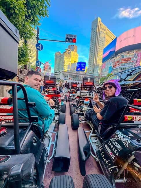 Tokyo: Shibuya and Shinjuku Streets Guided Go-Karting Tour - What the $72 price gives you