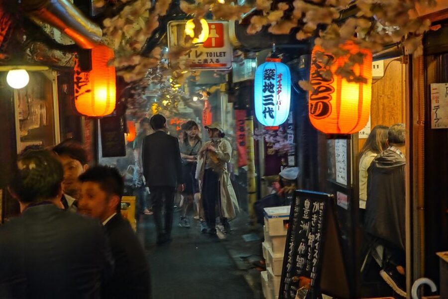 Tokyo: Shinjuku Bar Hopping with All-You-Can-Drink & Dinner - Omoide Yokocho: the smoky first stop