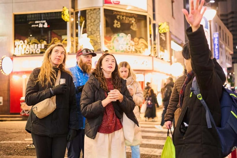 Tokyo: Shinjuku Nightlife & Secret Backstreets Walking Tour - Hanazono Shrine after the neon