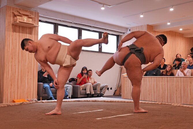 Tokyo Shinjuku Sumo Show & Experience with Photo - The audience challenge is the star attraction