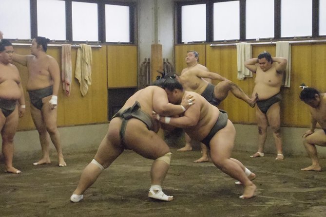Tokyo Sumo Morning Practice Tour at Stable - Inside a working stable, not a public arena