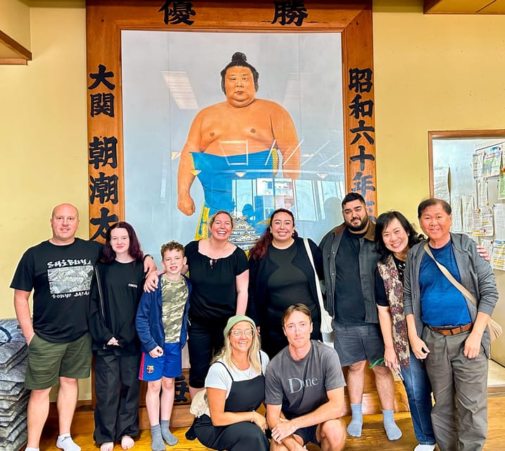 Tokyo: Sumo Morning Practice with journalists. Not fake show - Ryogoku’s sumo sights after the stable