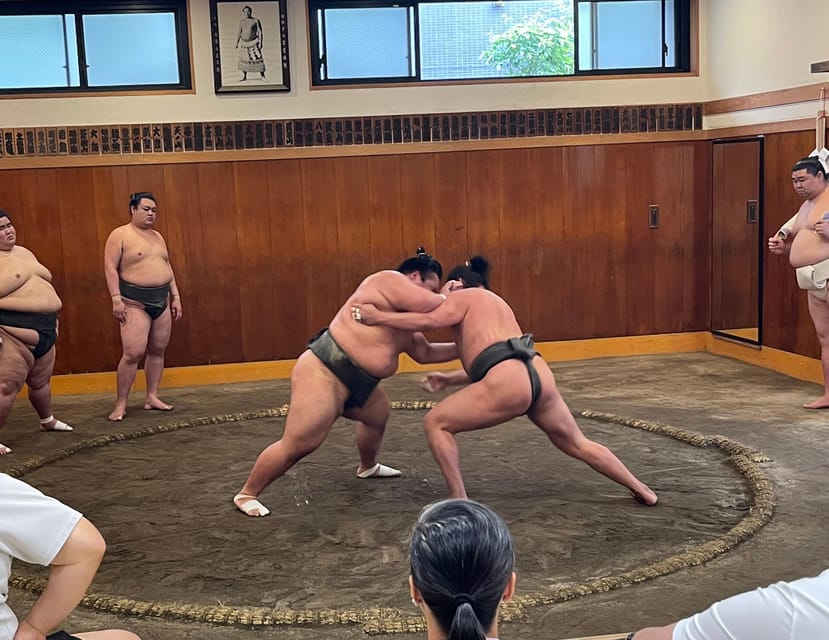 Tokyo: Sumo Morning Practice with Photo Banzuke and Guide - Key points to know before booking