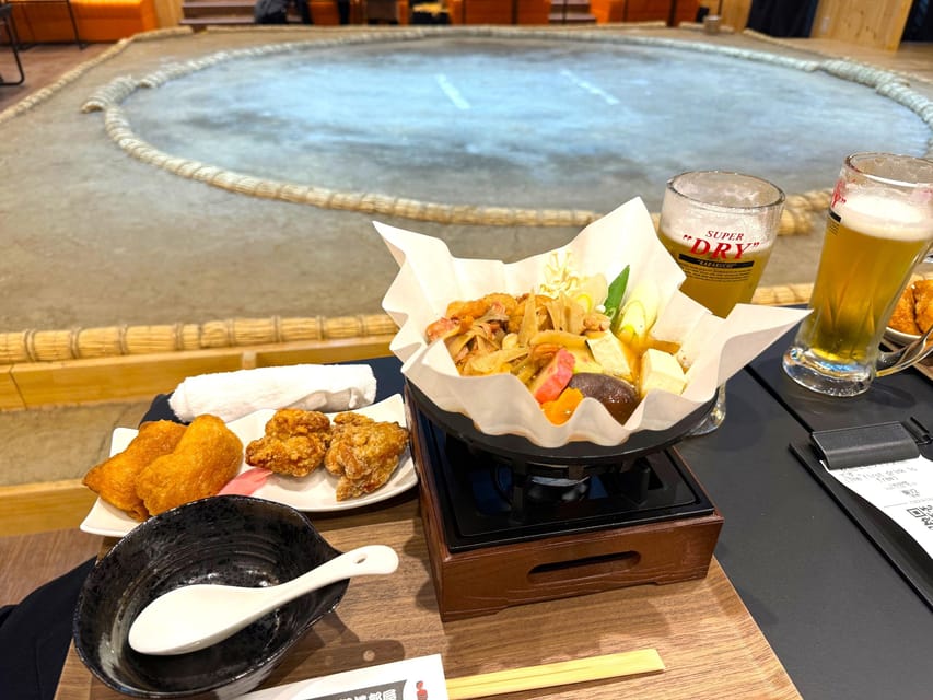 Tokyo: Sumo Show Experience with Chicken Hot Pot and a Photo - Photos, souvenirs, and the value of the package