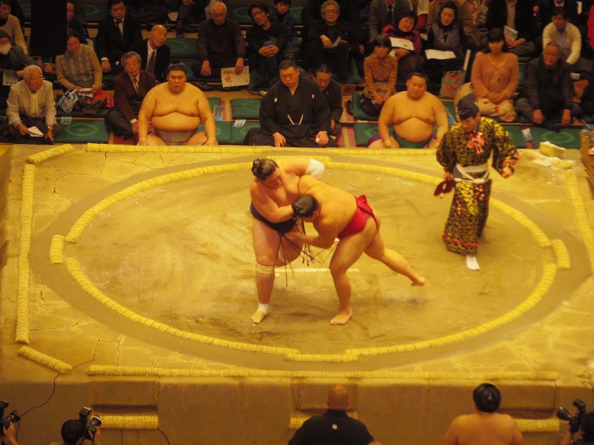 Tokyo: Sumo Tournament Tour with Chair Seat Tickets - What the 2F chair seats are really like