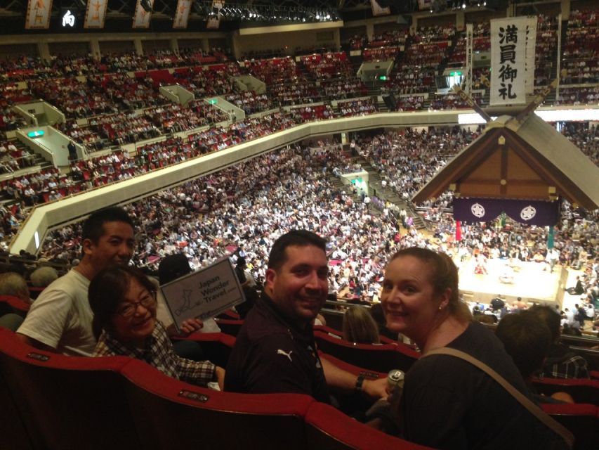 Tokyo: Sumo Tournament Tour with Chair Seat Tickets - Who should book this sumo experience?