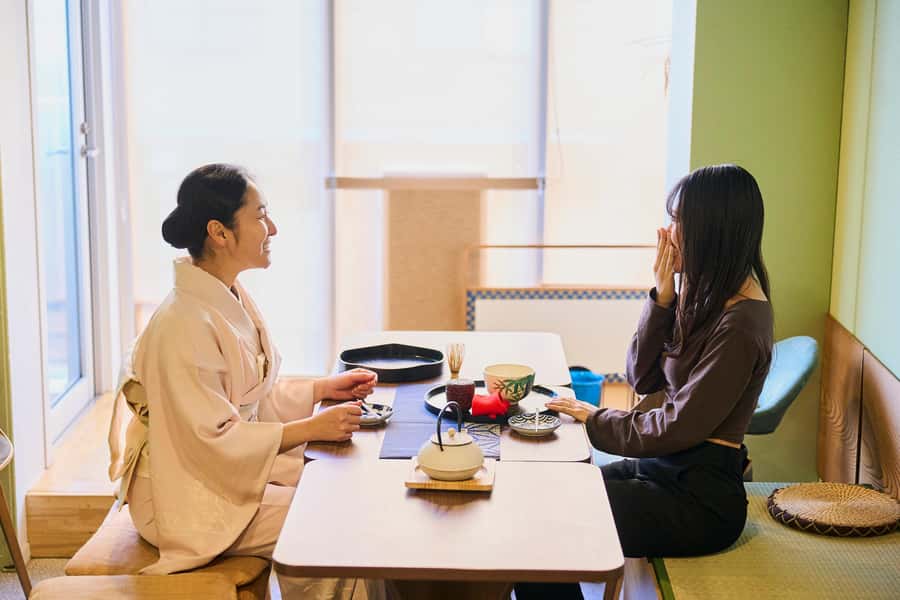 Tokyo: Tea Ceremony & Japanese Traditional Sweets - Watching the tea master before you try