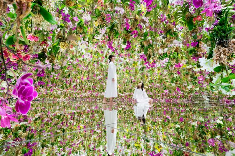 Tokyo: teamLab Planets TOKYO Digital Art Museum Entry Ticket - Flowers, Falling Light, and the Garden Rooms