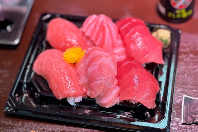 Tokyo: Tsukiji Fish Market Food and Walking tour - Tsukiji Jogai Market and the food stalls