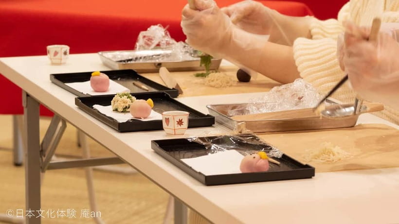 Tokyo: Two Types of Japanese Sweets Making and Tea Ceremony - Key points to know before booking