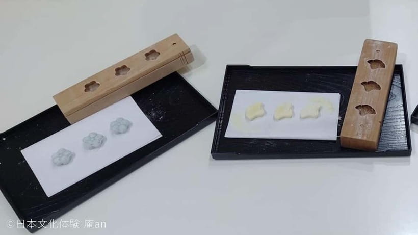 Tokyo: Two Types of Japanese Sweets Making and Tea Ceremony - Eating, drinking, and taking photos