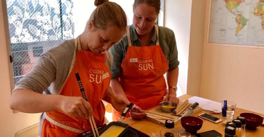 Tokyo: Wagyu and 7 Japanese Dishes Cooking Class - What you do during the three-hour class