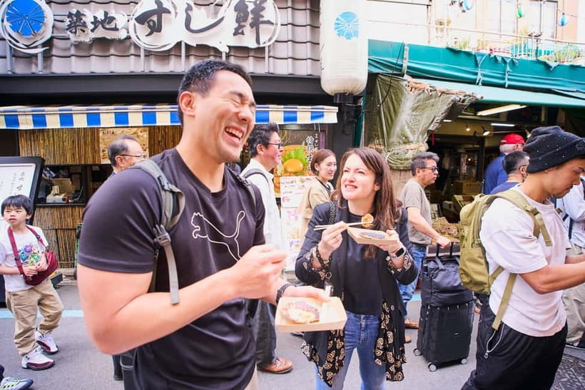 Tsukiji Fish Market: Street Food & Culture Walking Tour - The fish-cutting show and seafood bowl