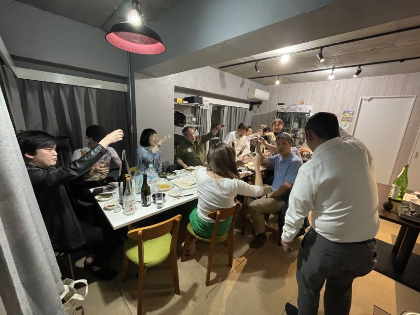 Tsukiji: Unlimited Sake Tasting Experience - Inside the private Tsukiji sake salon