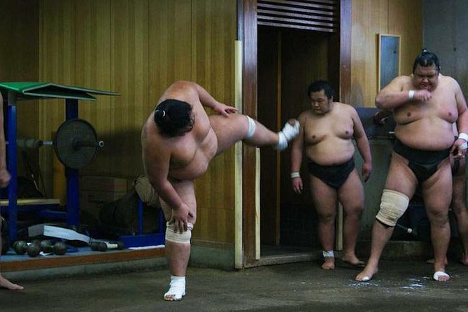 Watch Sumo Morning Practice at Stable in Tokyo - Inside a Tokyo Sumo Stable