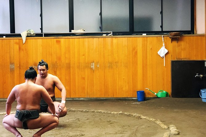 Watch Sumo Morning Practice at Stable in Tokyo - Who Will Enjoy This Most?
