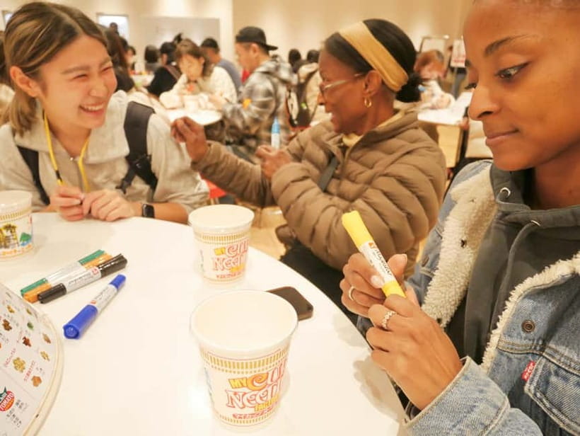 Yokohama: Guided Cup Noodles Museum Tour & Make Your Own Cup - The pork issue is important